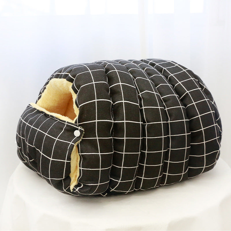 Enclosed Cat Nest Sleeping Bed
