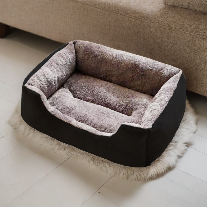 Calming Plush Puppy Bed 🐶