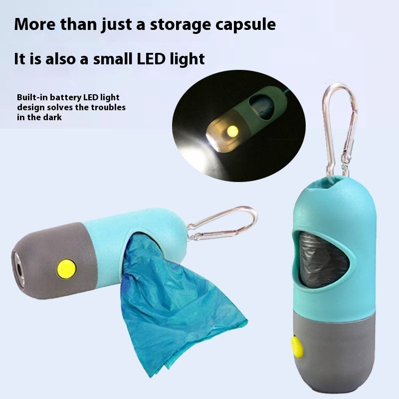 LED Night Walk Waste Bag Dispenser