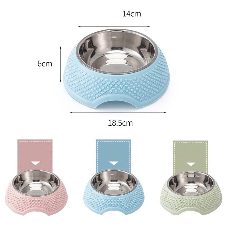 Non-Slip Stainless Steel Puppy Feeding Bowl 🐶