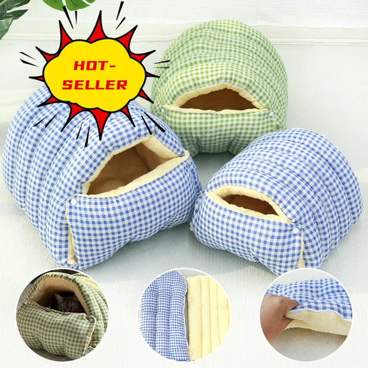 Enclosed Cat Nest Sleeping Bed