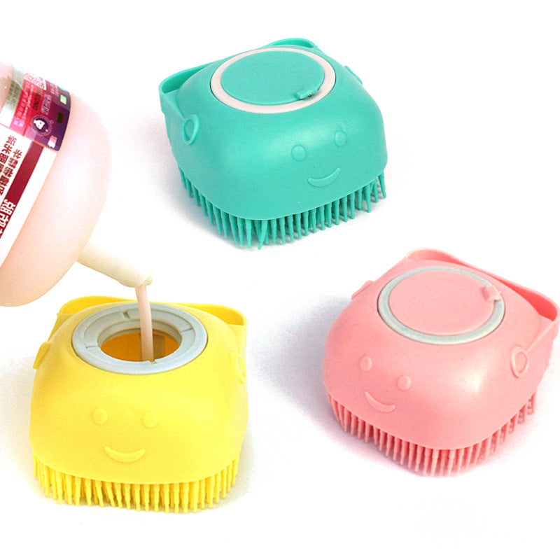 Silicone Pet Bath & Massage Brush
